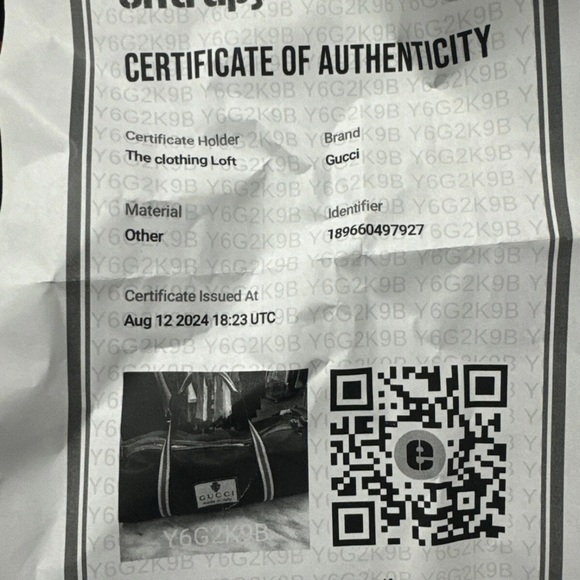 Gucci Vintage Nylon Boston Bag - Picture 10 of 10